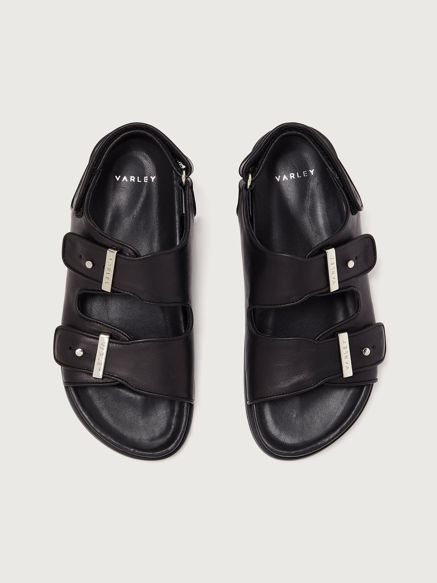 Varley Black Corte Sandal | VARLEY US