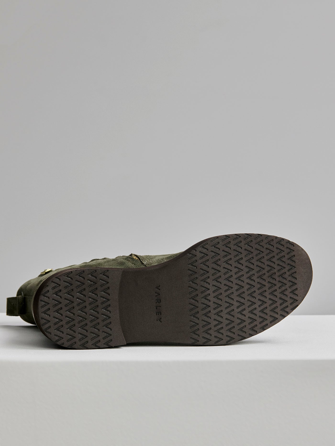 Varley Dark Olive Boyten Laceup Boot Suede