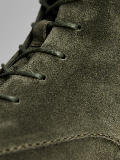 Varley Dark Olive Boyten Laceup Boot Suede