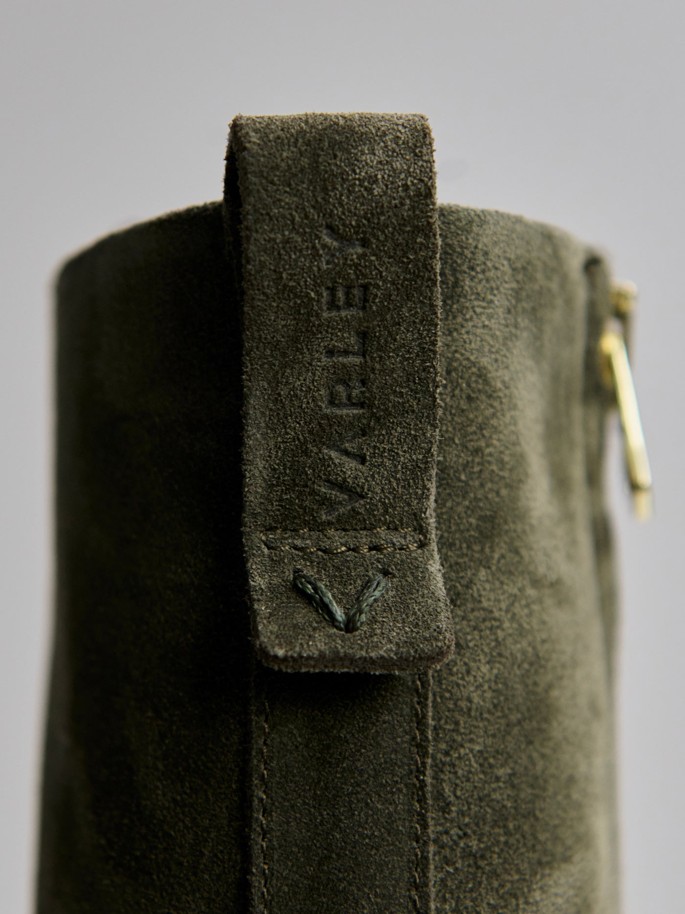 Varley Dark Olive Boyten Laceup Boot Suede