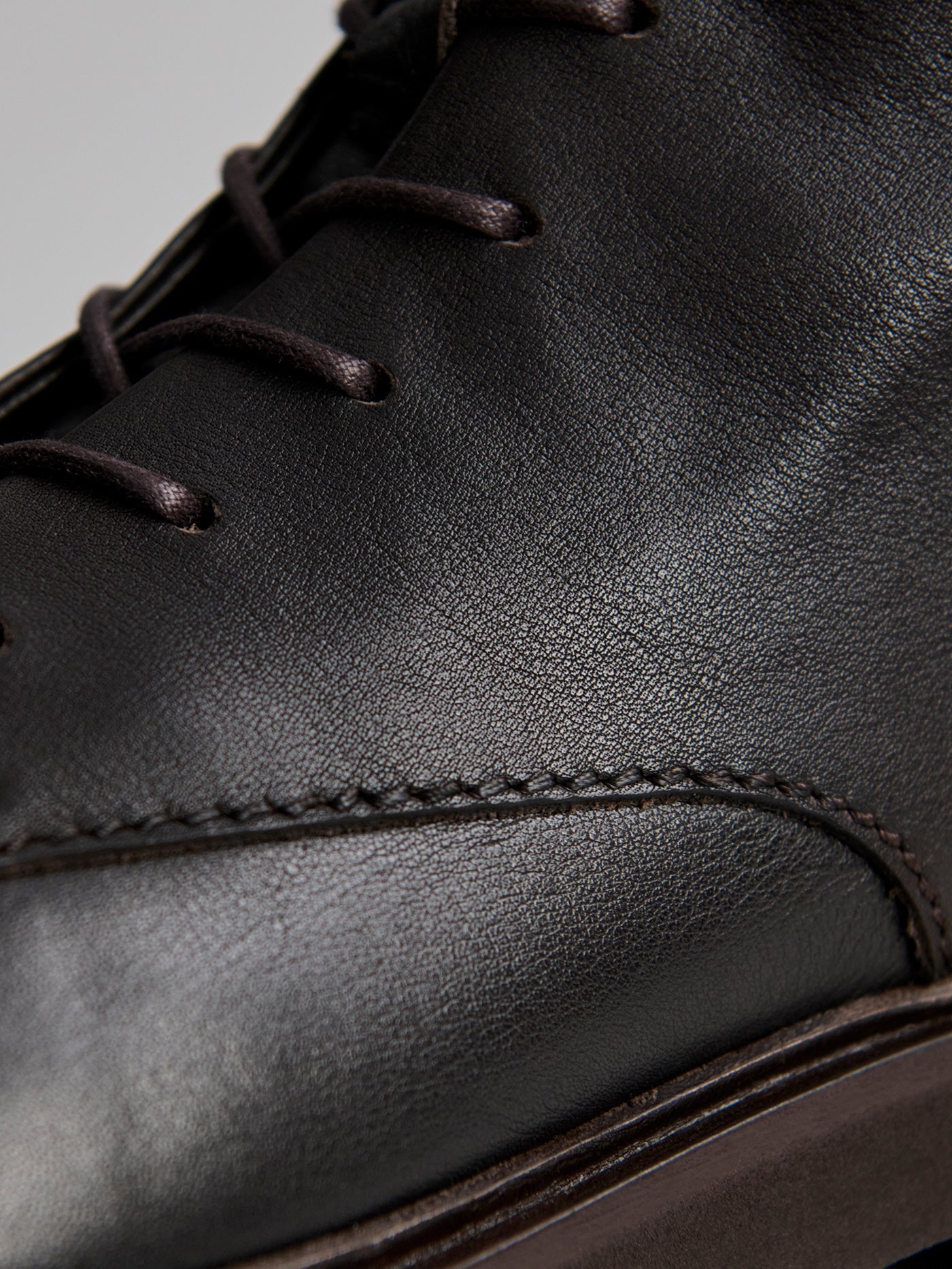 Varley Ebony Brown Boyten Lace Up Boot Nappa