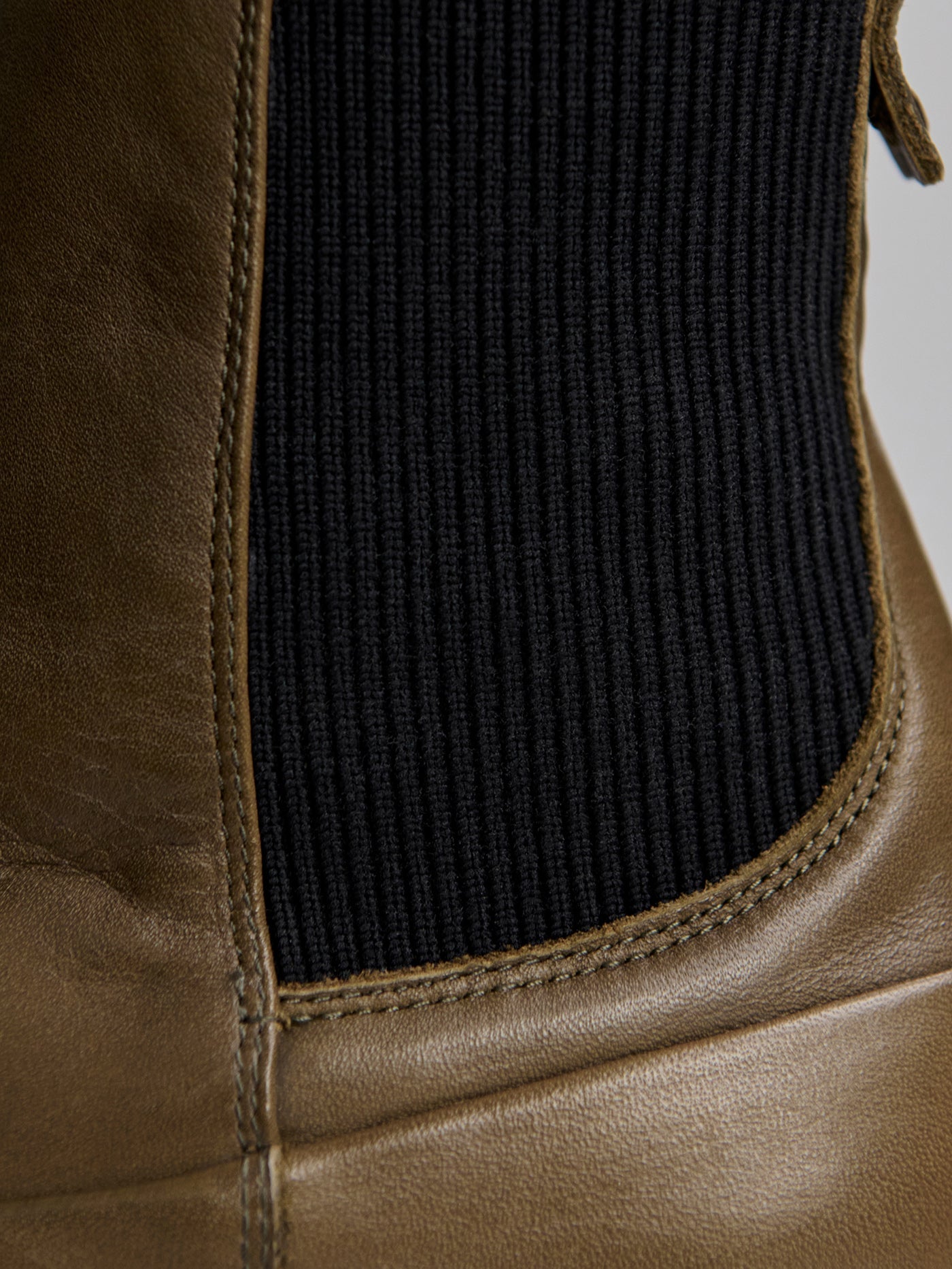 Varley Dark Olive Eileen Chelsea Boot Nappa