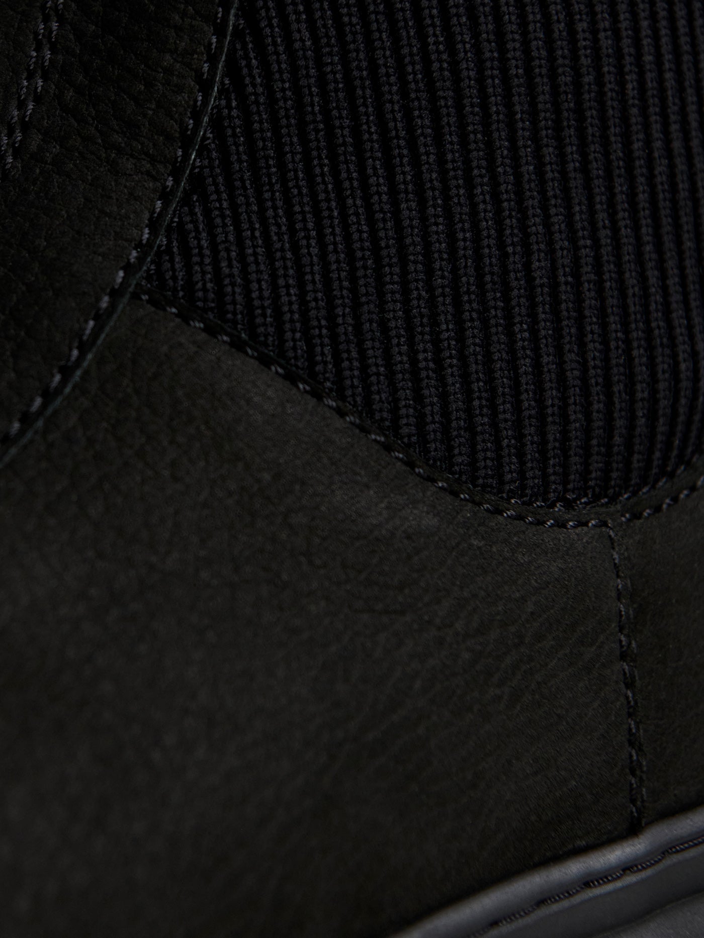 Varley Black Corian Zip Front Ankle Boot