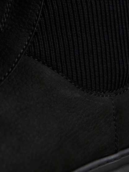 Varley Black Corian Zip Front Ankle Boot