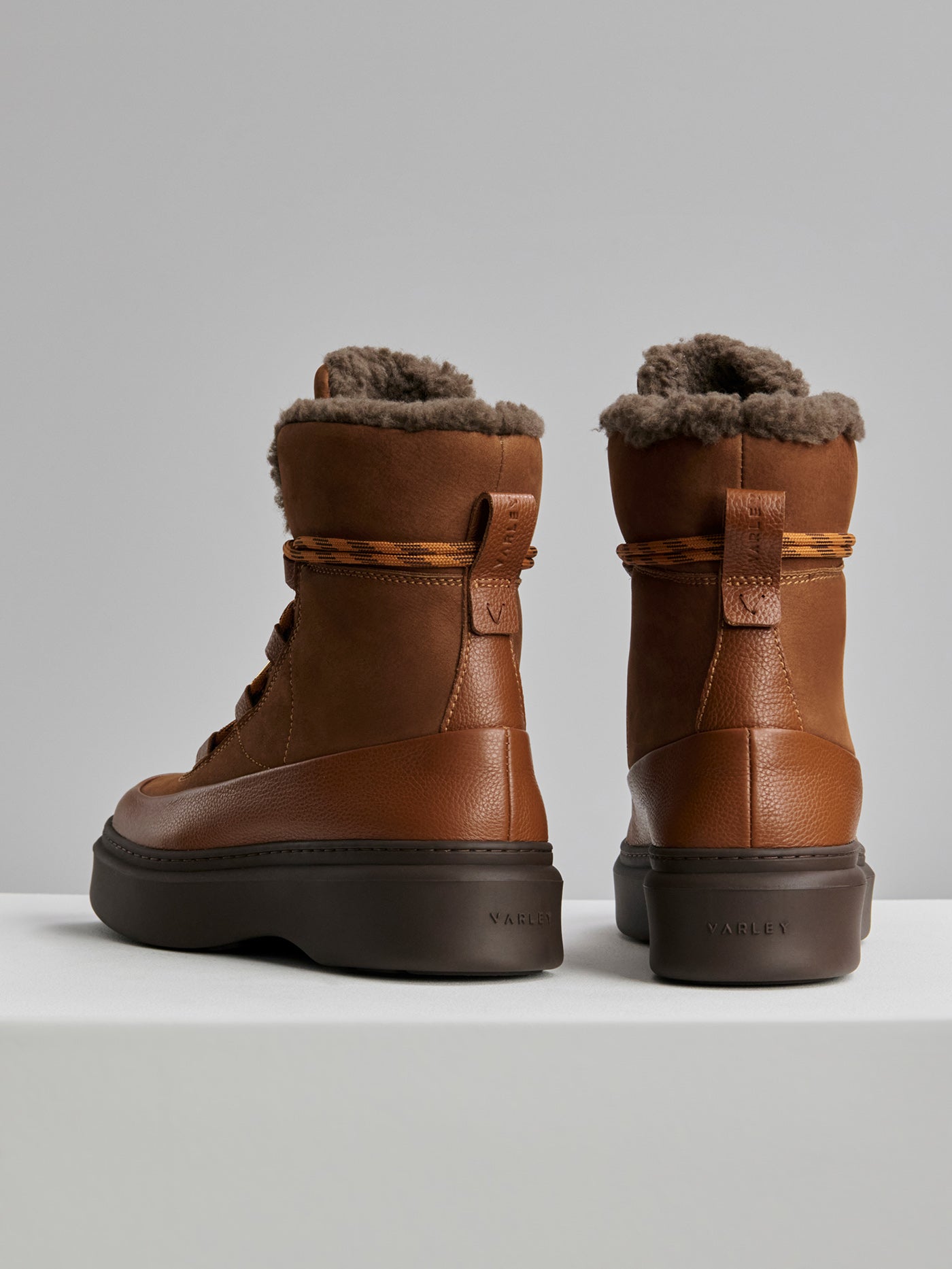 Varley Caramel Pecan Selva Alpine Ankle Boot