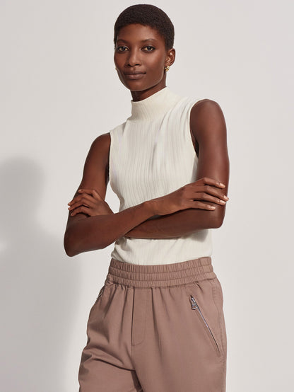 Varley Birch Caley Fitted Rib Tank