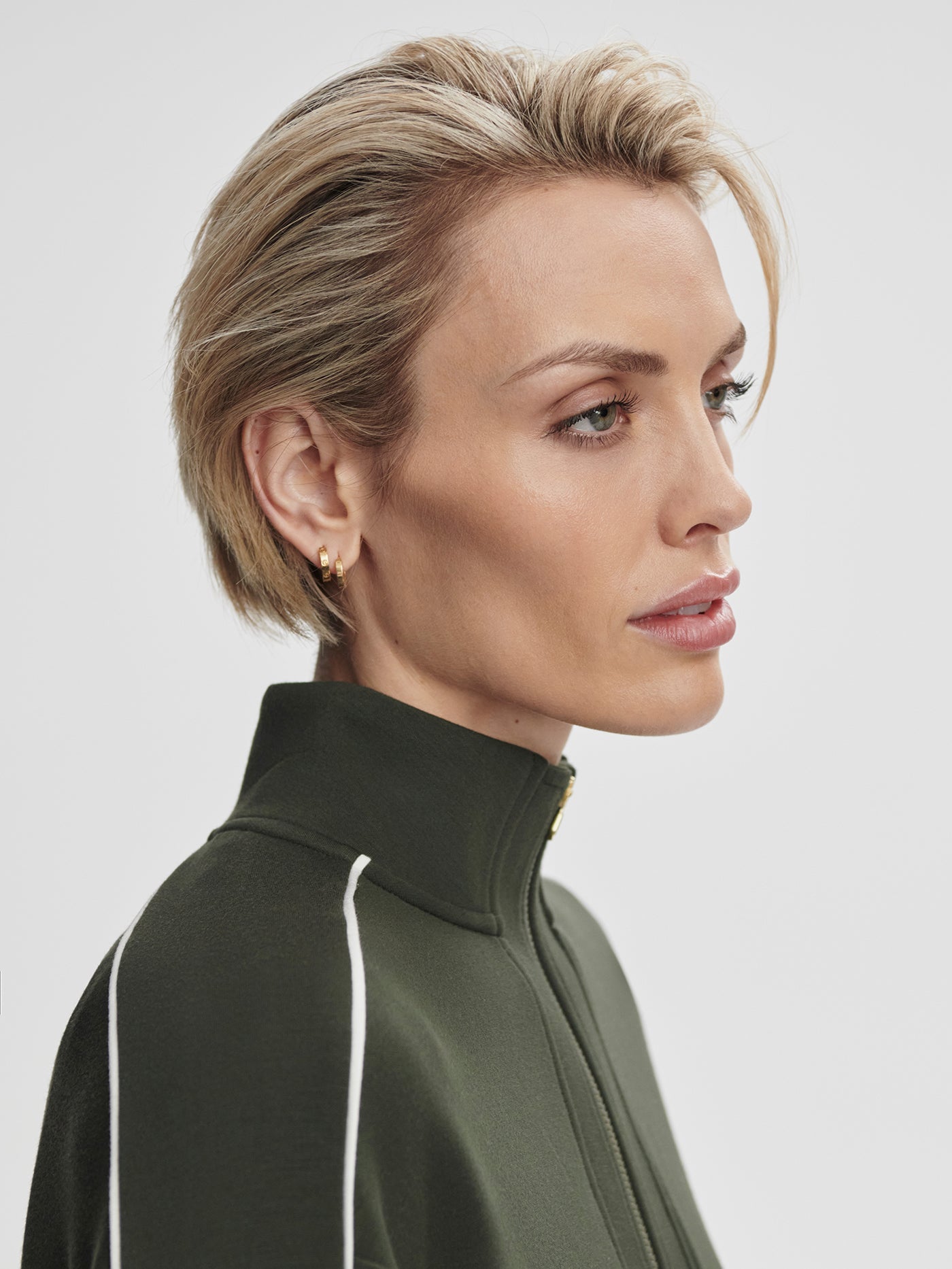 Varley Deep Ivy Kirsi Half-Zip Active Sweatshirt