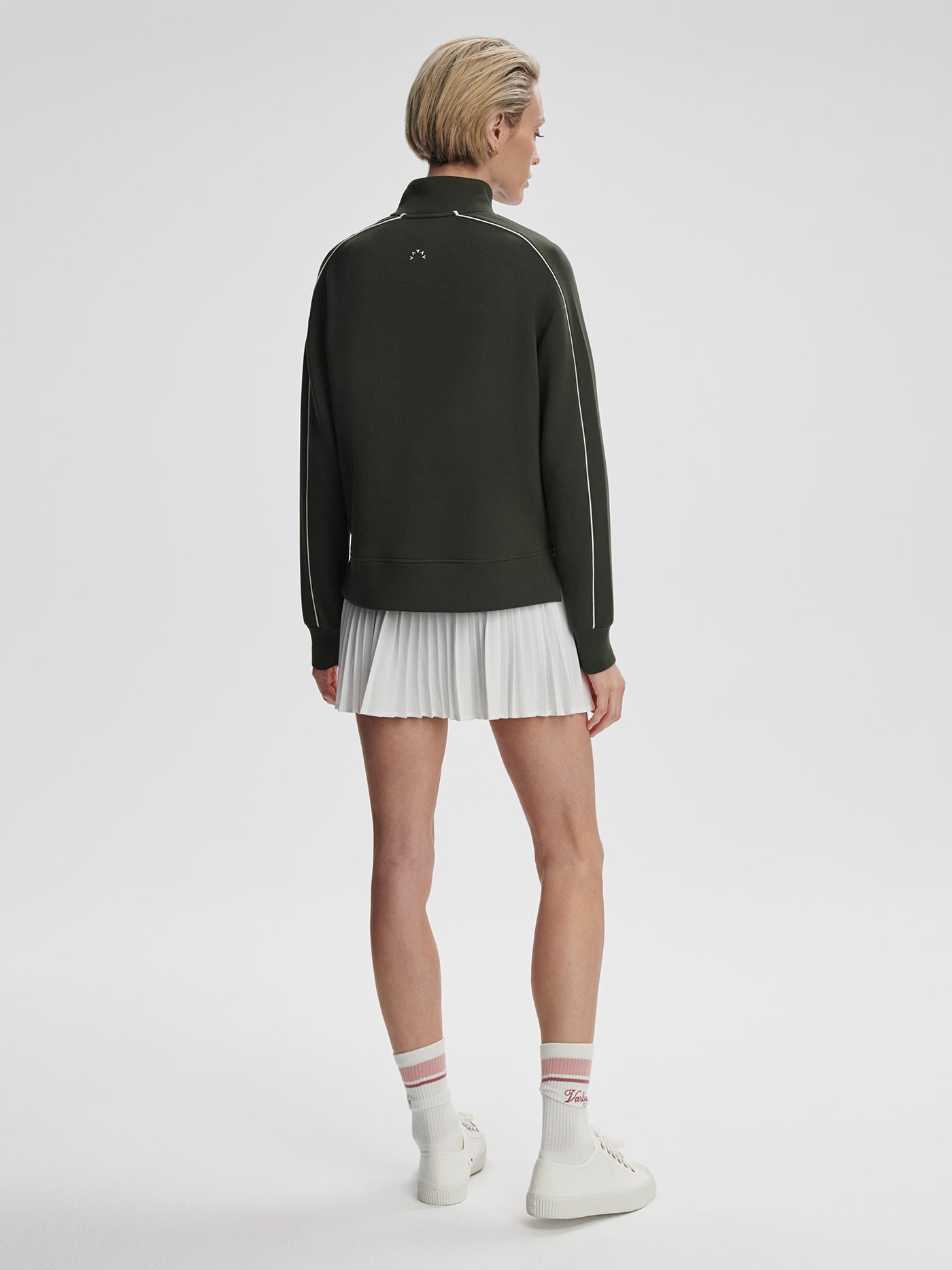 Varley Deep Ivy Kirsi Half-Zip Active Sweatshirt
