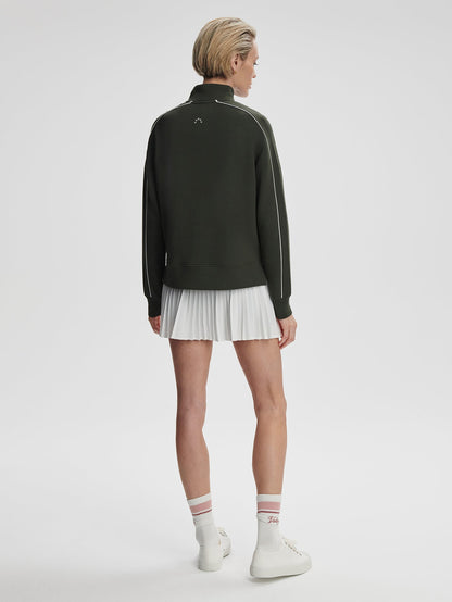 Varley Deep Ivy Kirsi Half-Zip Active Sweatshirt