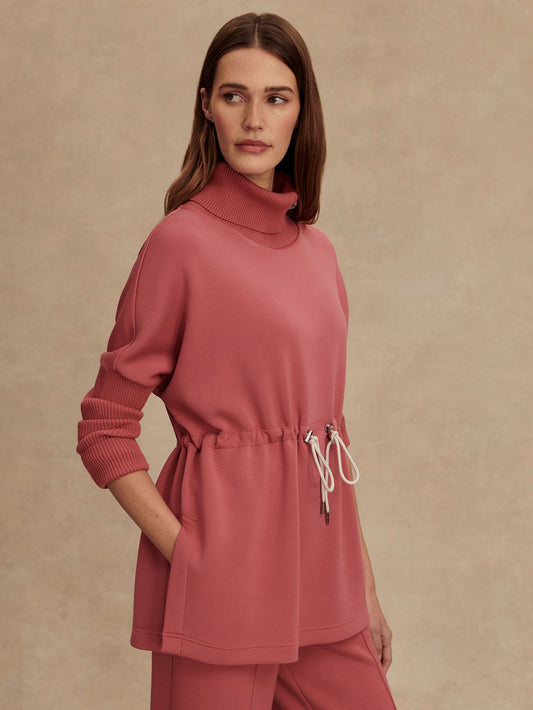 Varley Mauvewood Ethel Cinch Waist Sweat