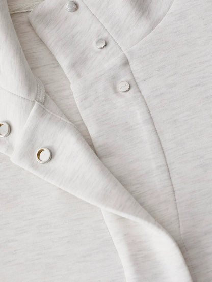 Varley Ivory Marl Anset Jacket | VARLEY US