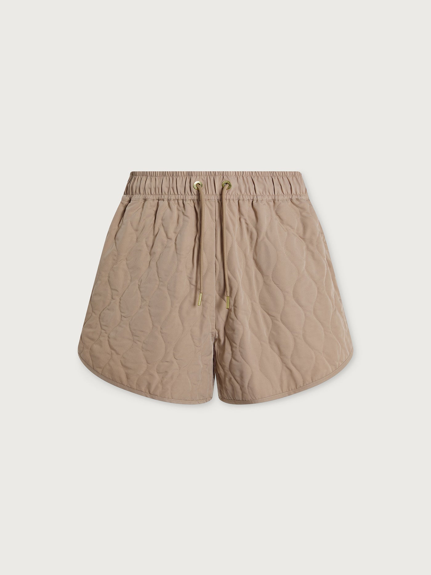Varley Light Taupe Catrine Quilted Short