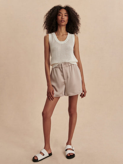 Varley Silver Cloud Sarka High Rise Short