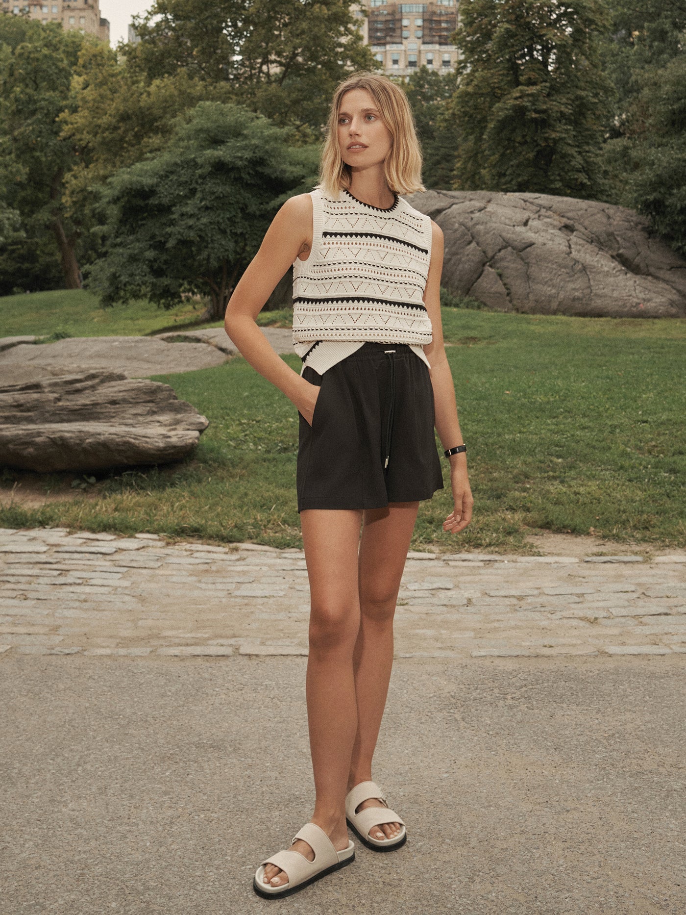 Varley Black Esmond Short 3