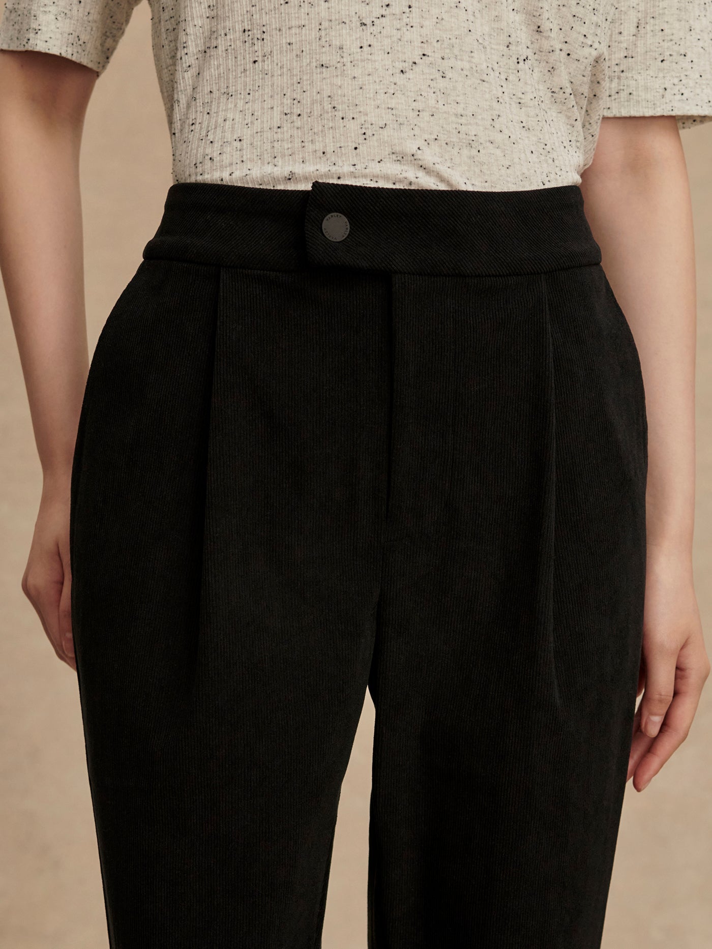 Varley Black Cohen Reg Tapered Leg 29