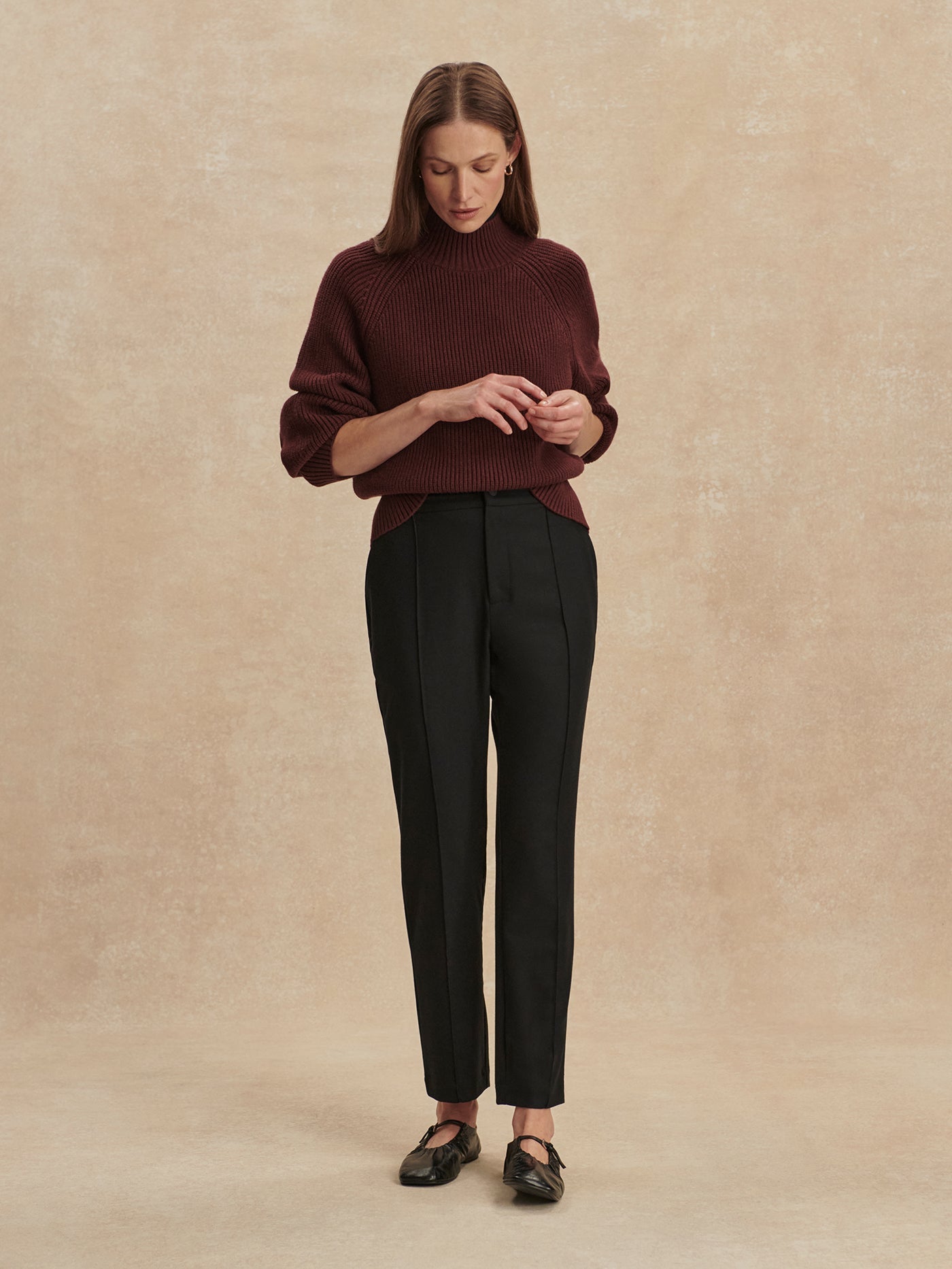 Varley Black Rowena Tapered Leg 27
