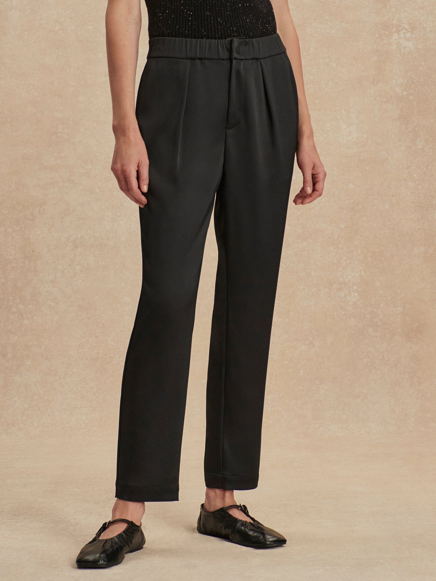 Varley Black Hanover Tapered Leg 29