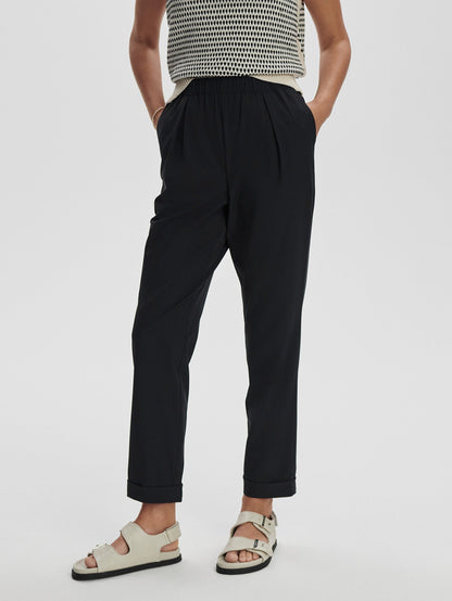 Varley Black Alana Slim Tapered Cuff Pant 27