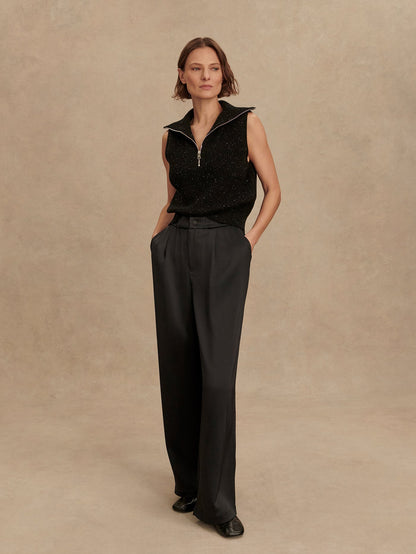 Varley Black Bryden 2.0 Wide Leg 29.5