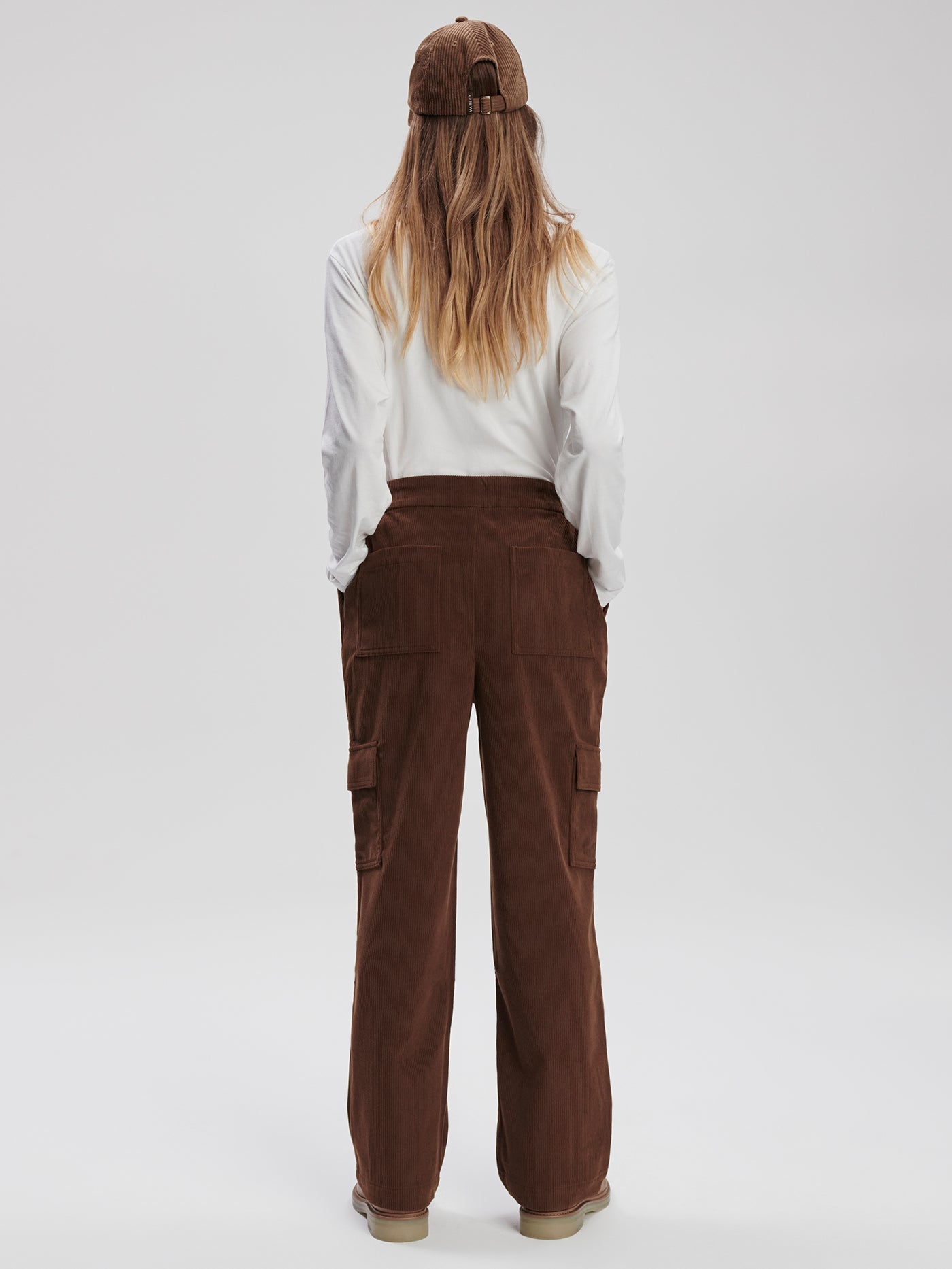 Varley Dark Toffee Sabina Straight Leg 29