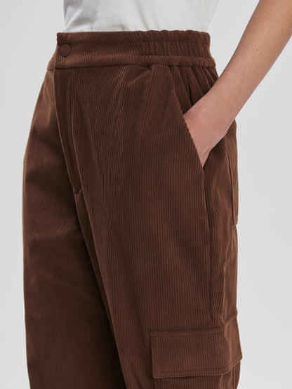 Varley Dark Toffee Sabina Straight Leg 29