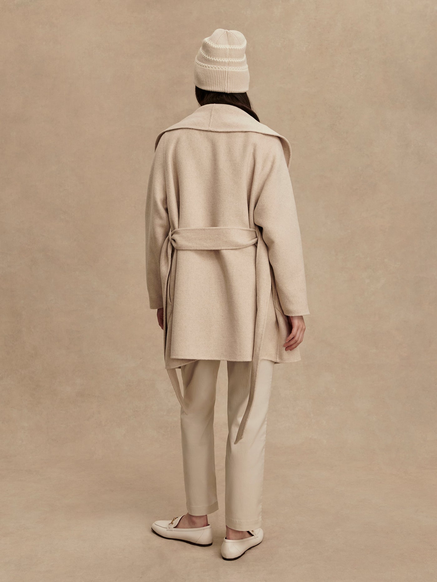 Varley Pumice Stone Marl Edgemere Wrap Jacket