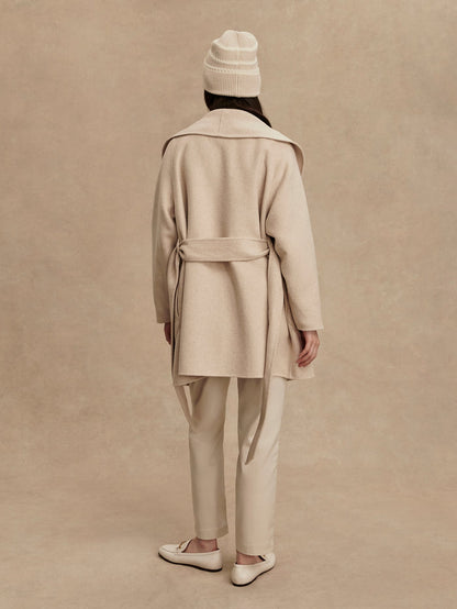 Varley Pumice Stone Marl Edgemere Wrap Jacket