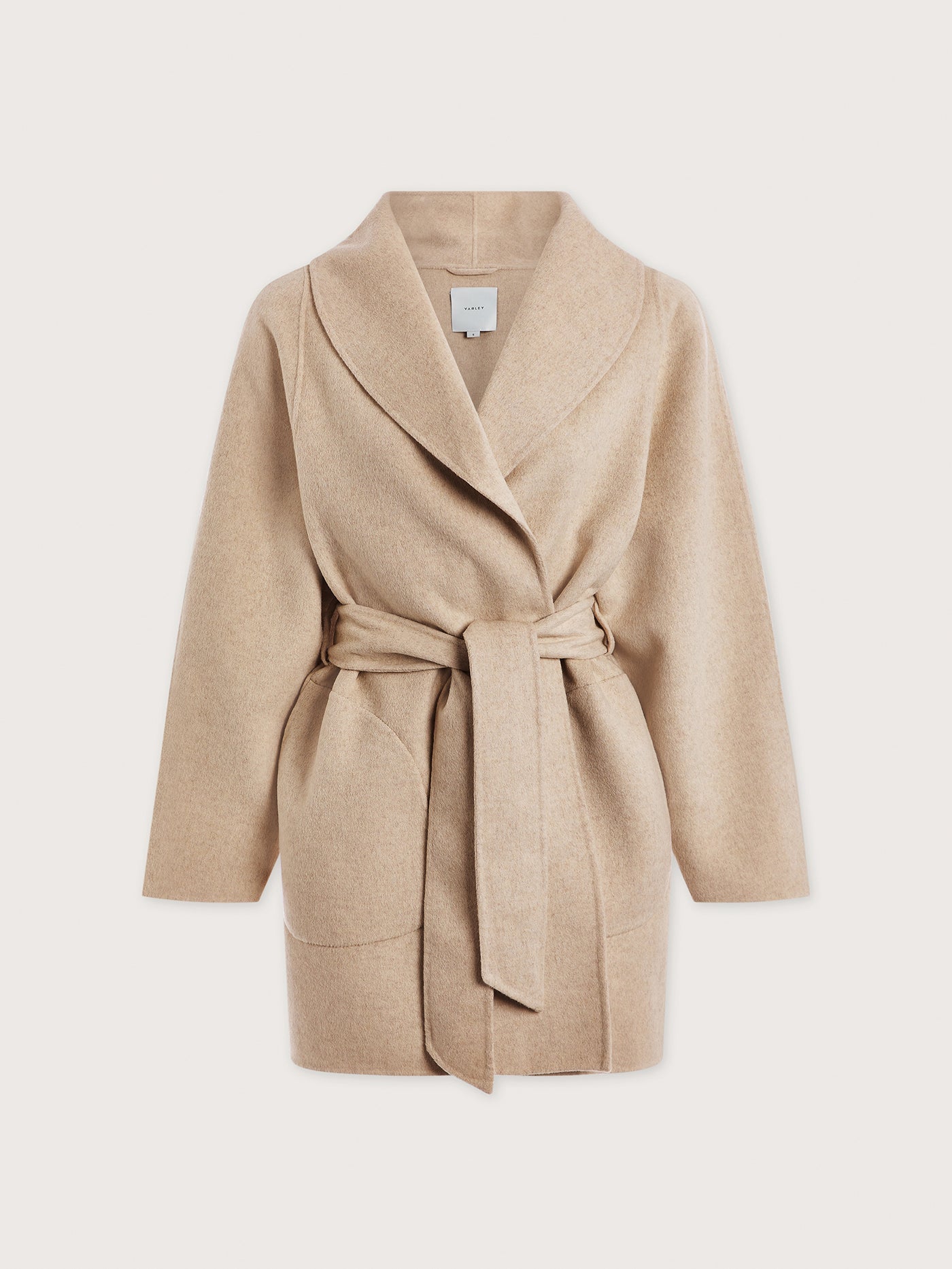 Varley Pumice Stone Marl Edgemere Wrap Jacket