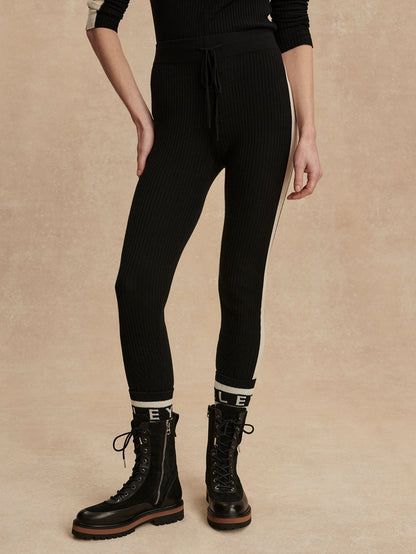 Varley Black Aiden Knit Legging