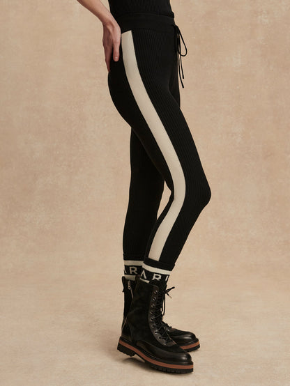 Varley Black Aiden Knit Legging