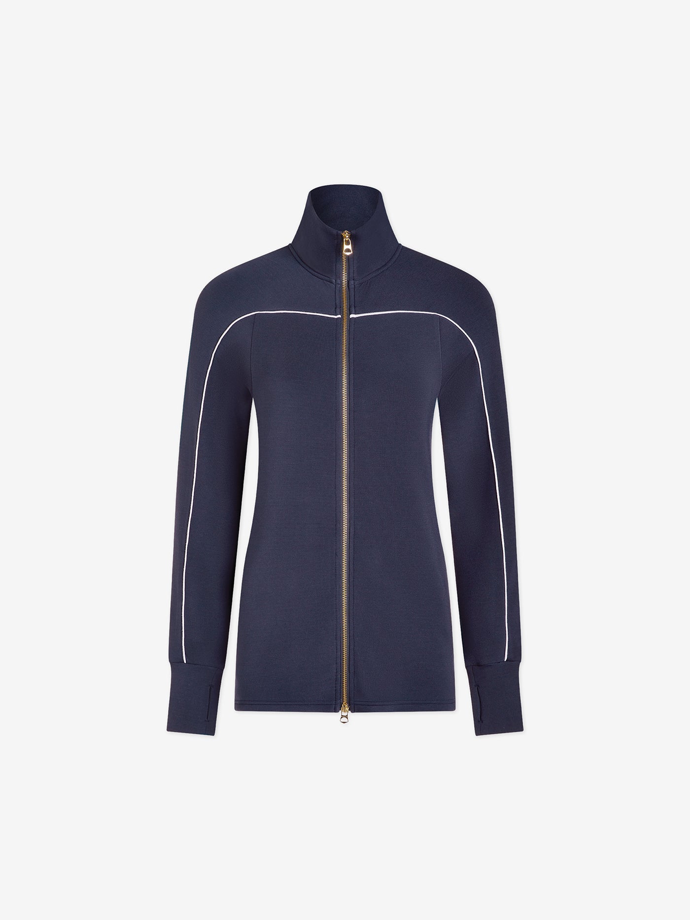 Varley Blue Nights Palmdale Zip-Through Active Sweatshirt | VARLEY US