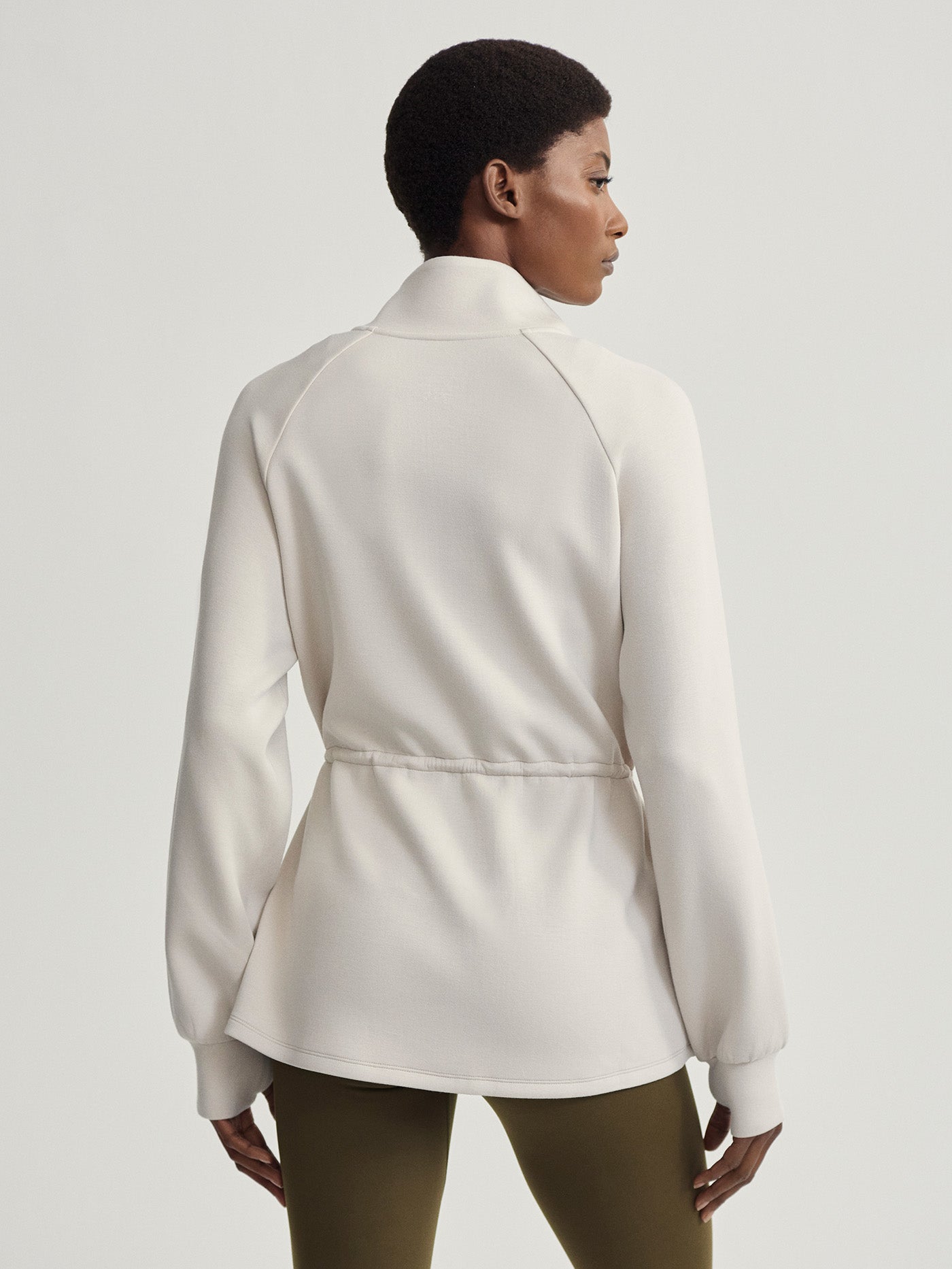 Varley Rainy Day Ailsa Zip-Through Active Sweatshirt
