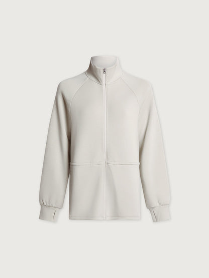 Varley Rainy Day Ailsa Zip-Through Active Sweatshirt
