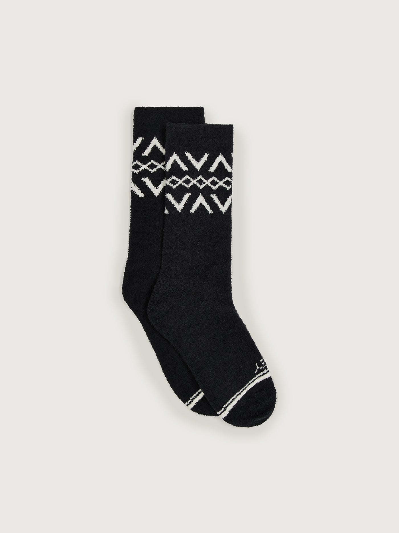 Varley Black/ Egret Chadwick Fairisle Sock
