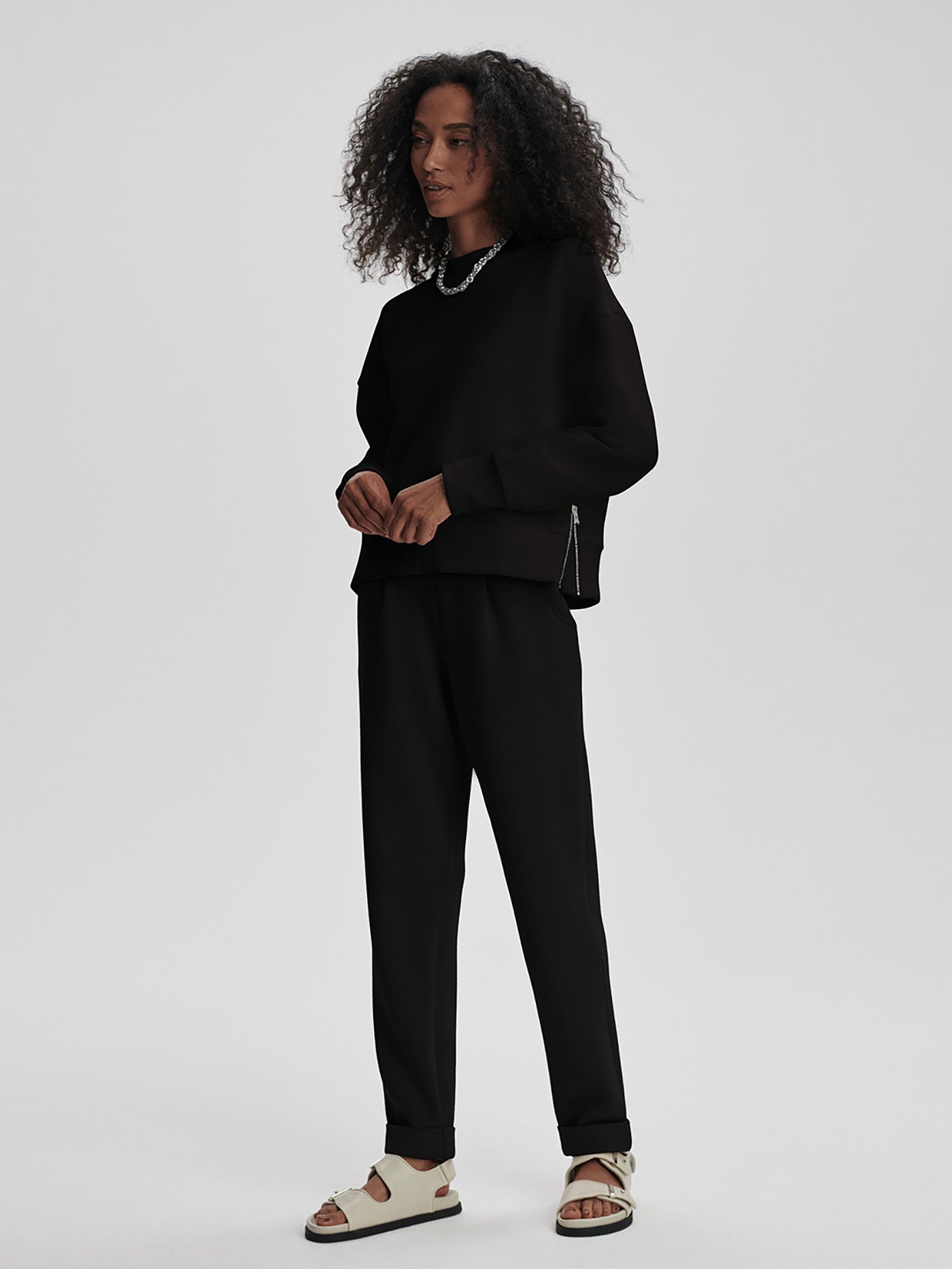 Varley Black Addelyn Sweat