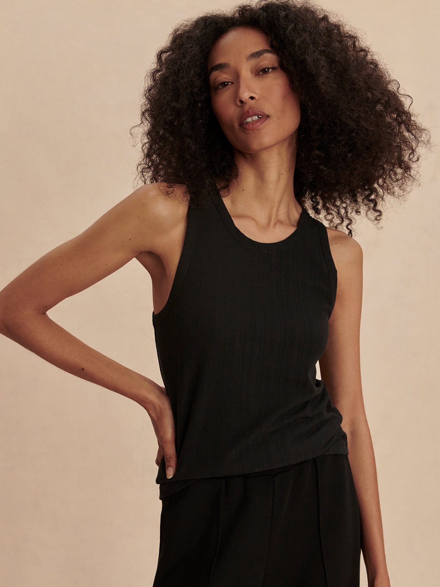 Varley Black Thurman Tank | VARLEY US