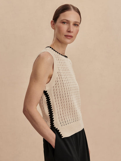 Varley Birch Delaney Knit Vest | VARLEY US