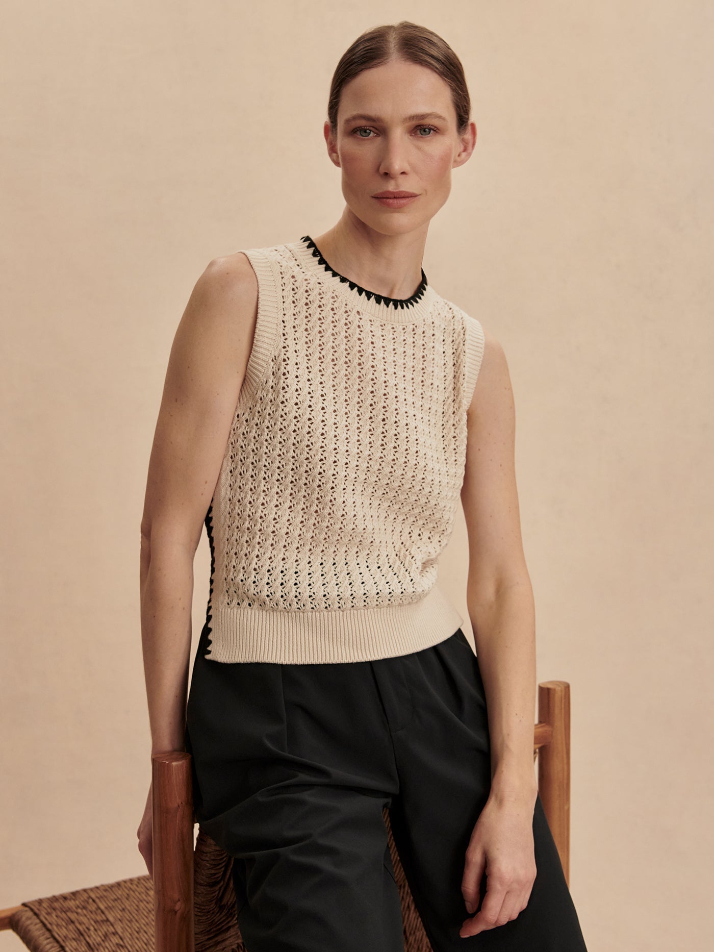 Varley Birch Delaney Knit Vest | VARLEY US