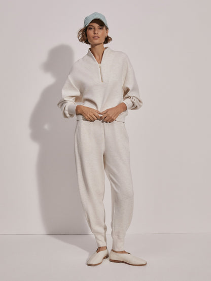 Varley Ivory Marl The Relaxed Pant 27.5 | VARLEY US