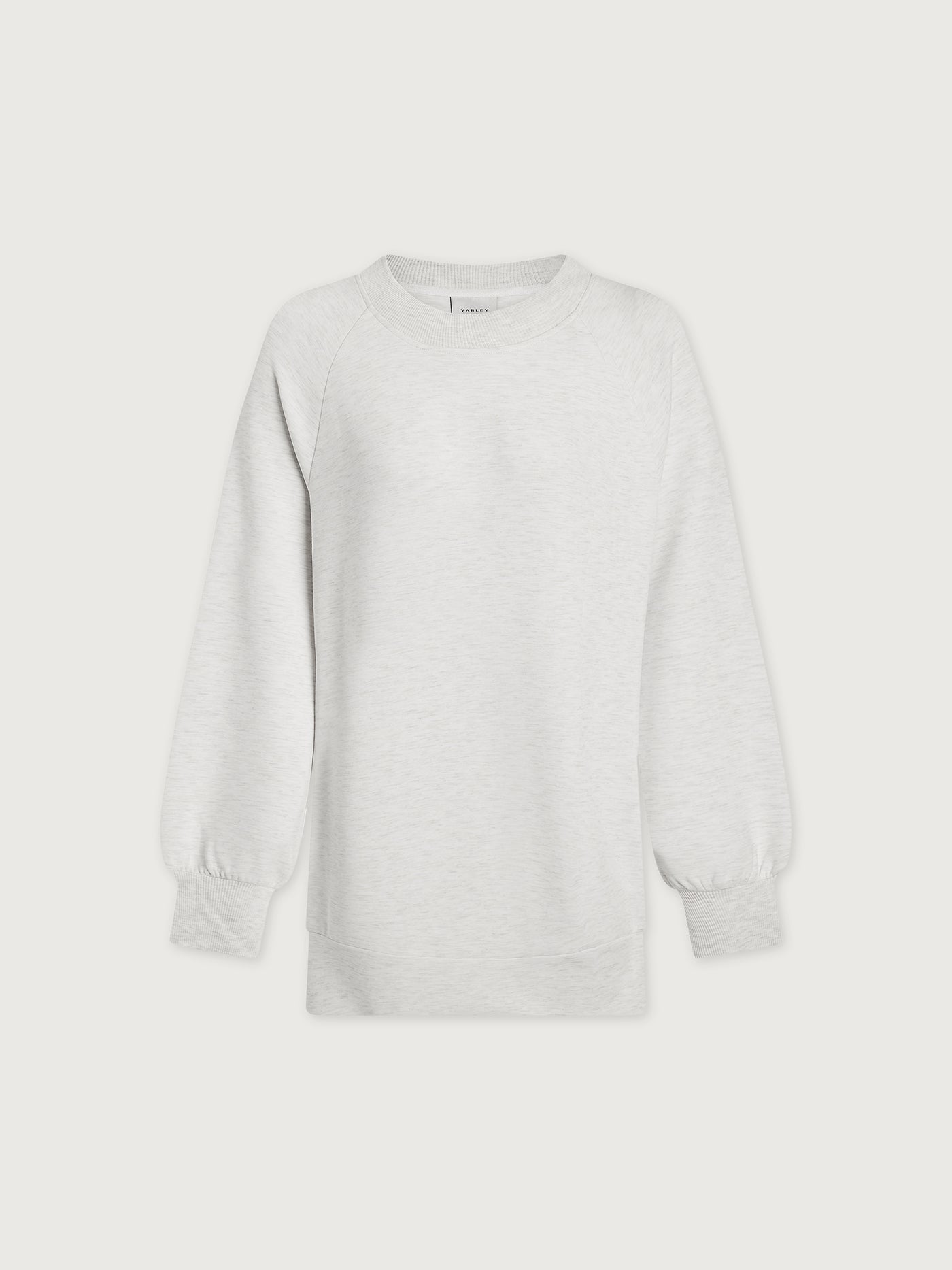 Varley Ivory Marl Nicole Boyfriend Sweat