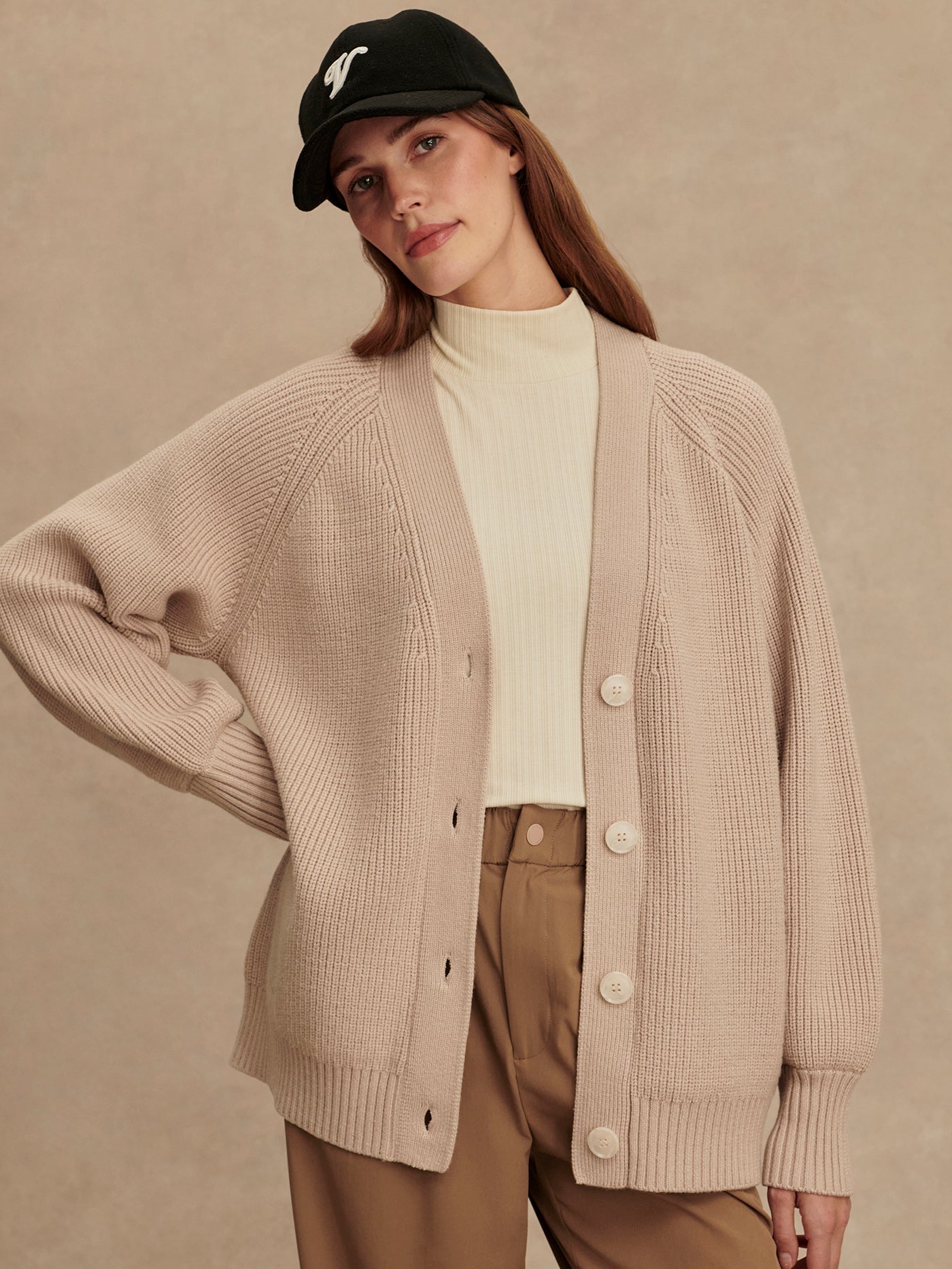Varley Cement Sitges Longline Cardigan