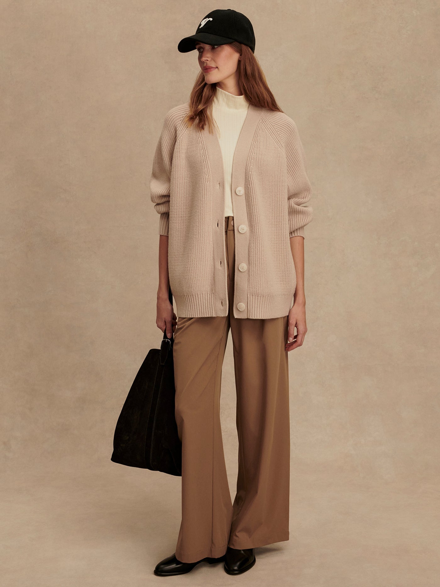 Varley Cement Sitges Longline Cardigan