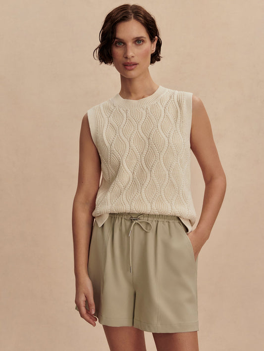 Varley Birch Teller Longline Knit Tank