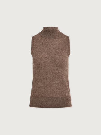 Varley Cinder Marl Neilsen Sleeveless Knit Top