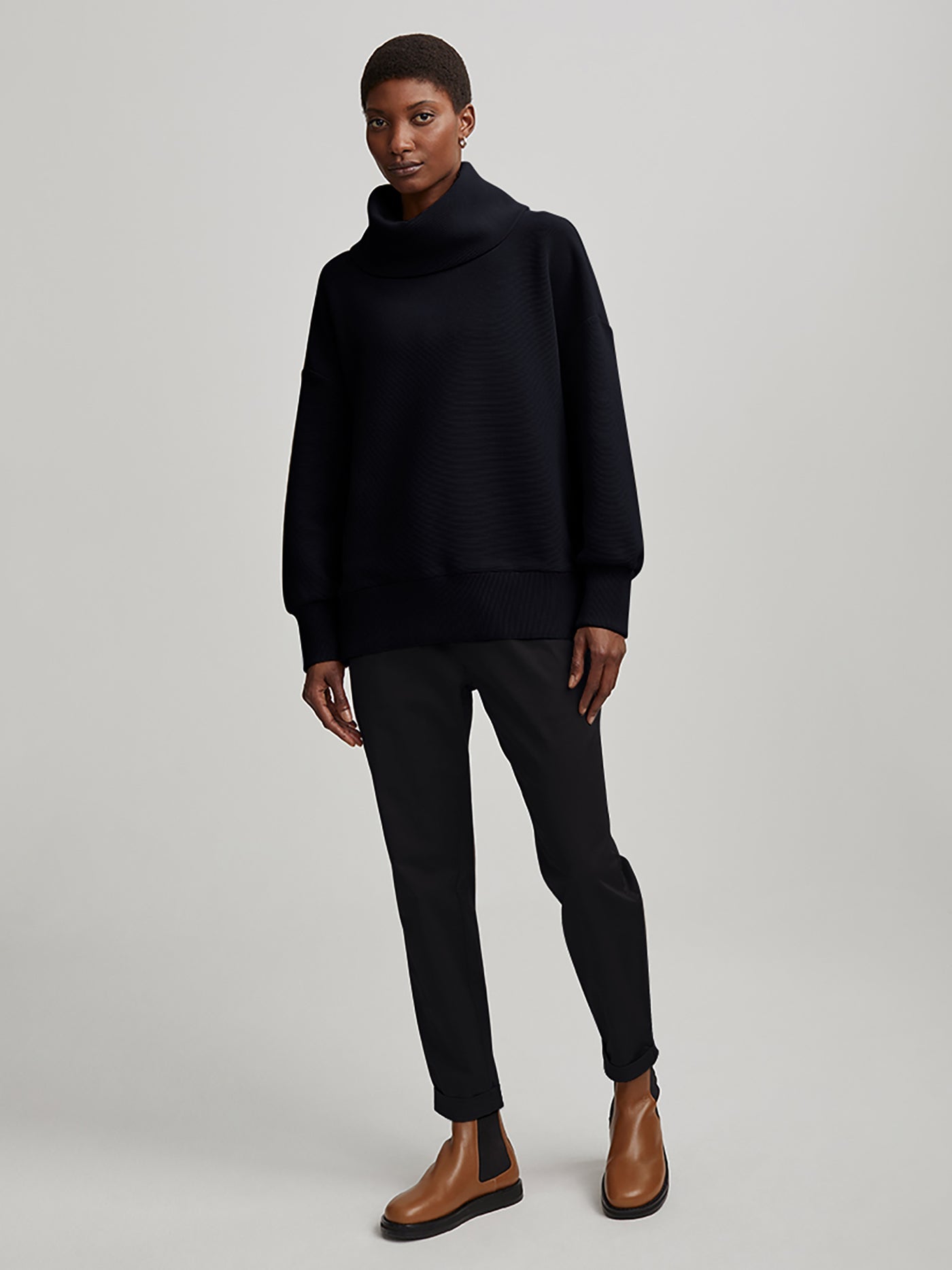 Varley Black Milton Sweat