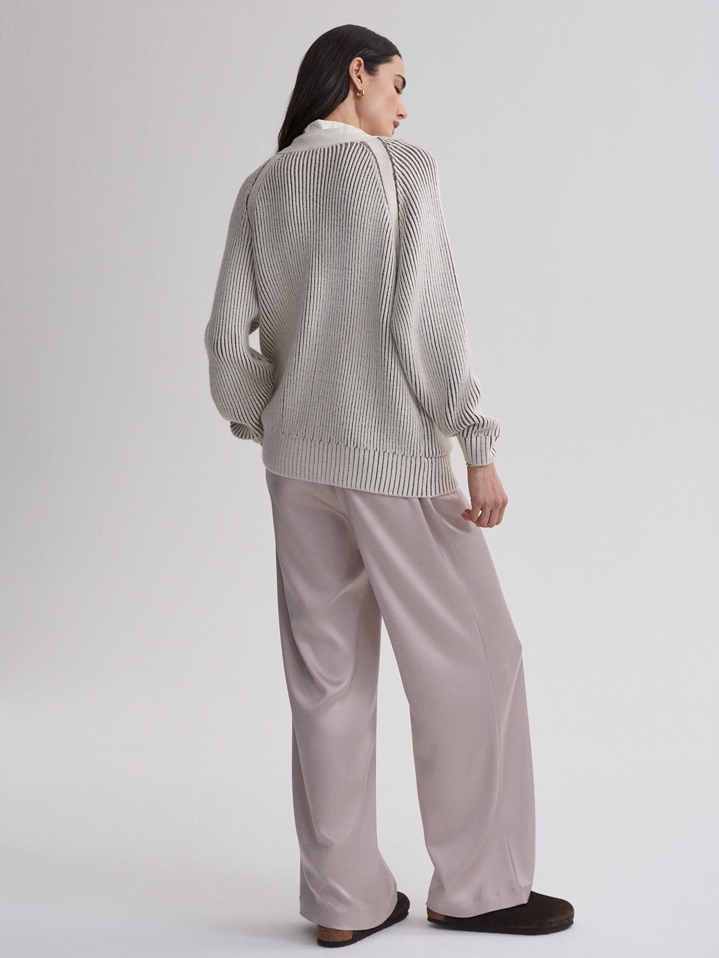 Varley Birch Jude Plated Cardigan