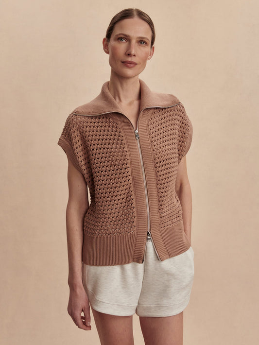 Varley Chanterelle Liliana Knit Gilet