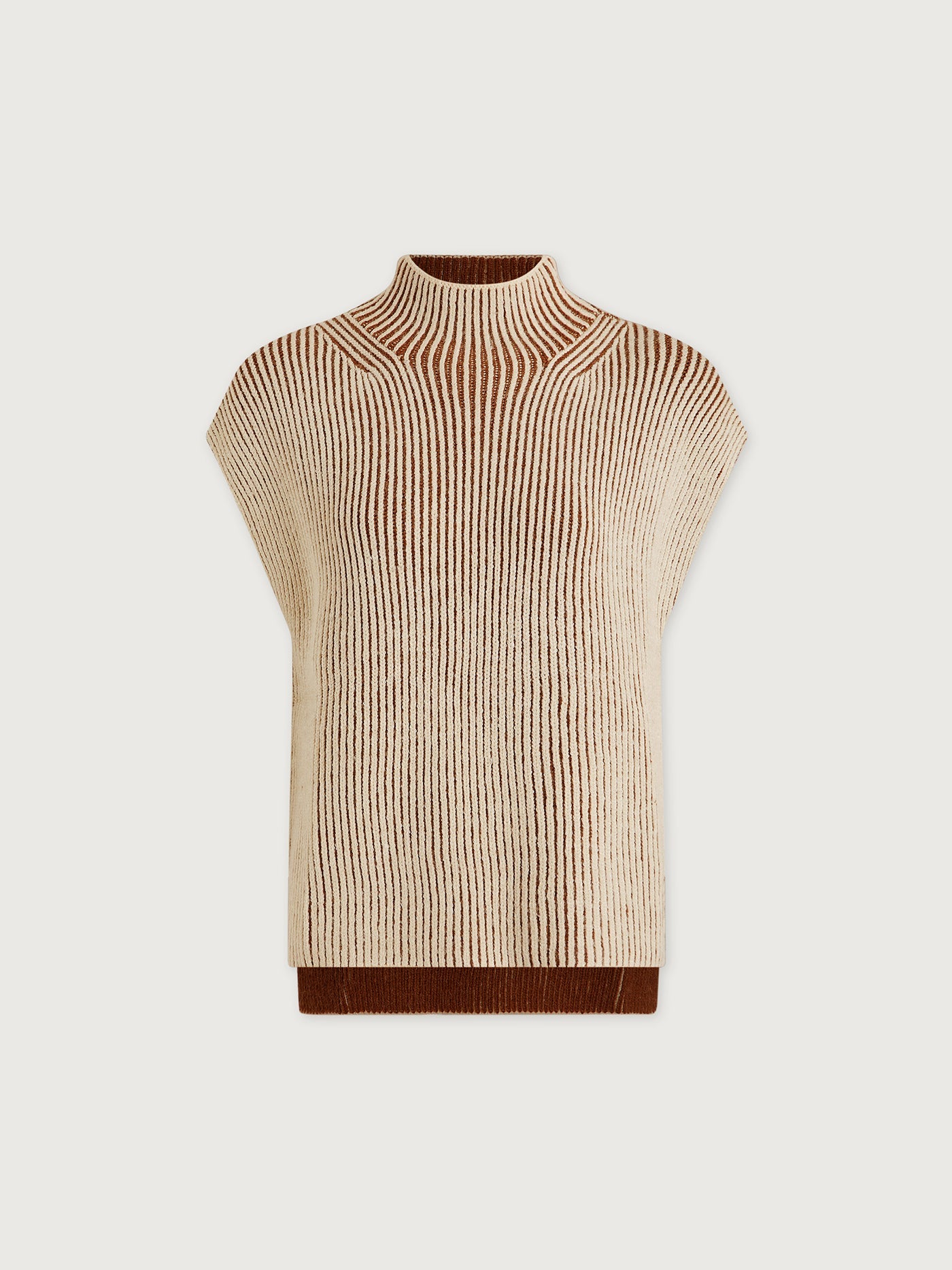 Varley Cocoa Dust Lauren Plated Knit Tank
