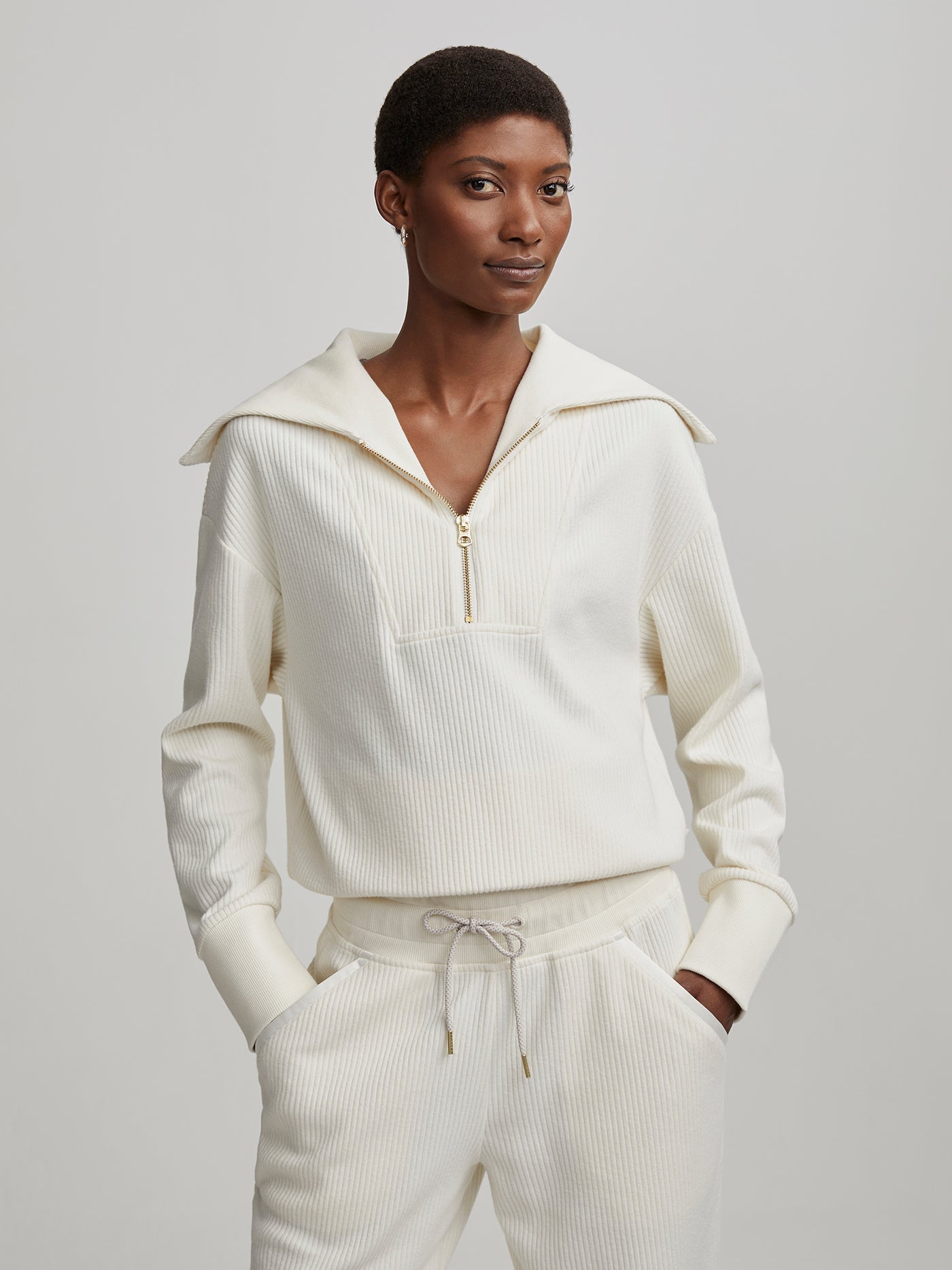 Varley Egret Maguire Half Zip | VARLEY US