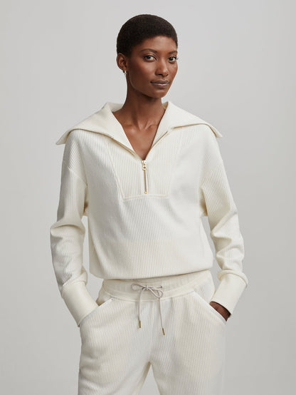 Varley Egret Maguire Half Zip | VARLEY US